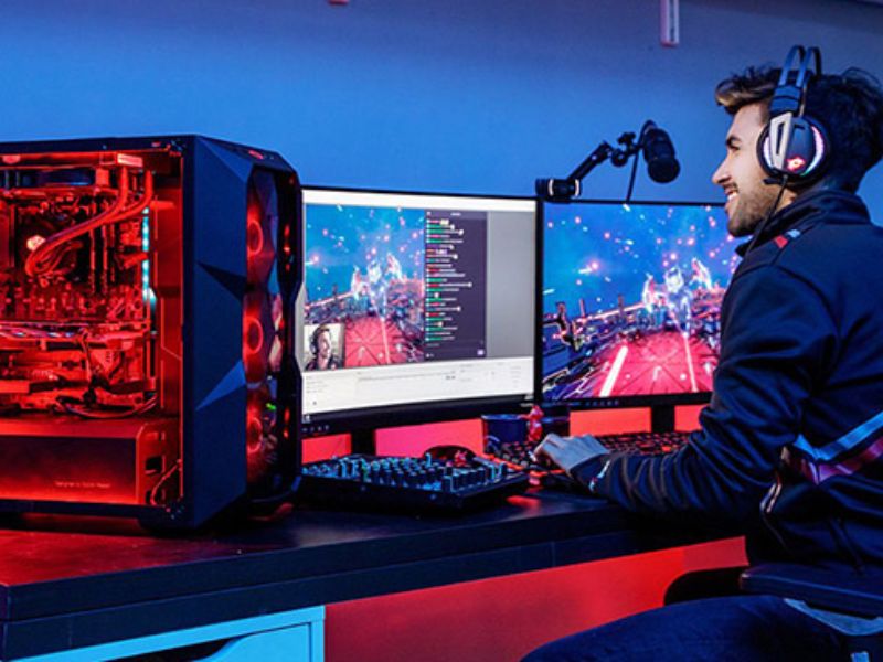 Một streamer cần chuẩn bị các trang thiết bị gaming để bắt đầu sự nghiệp